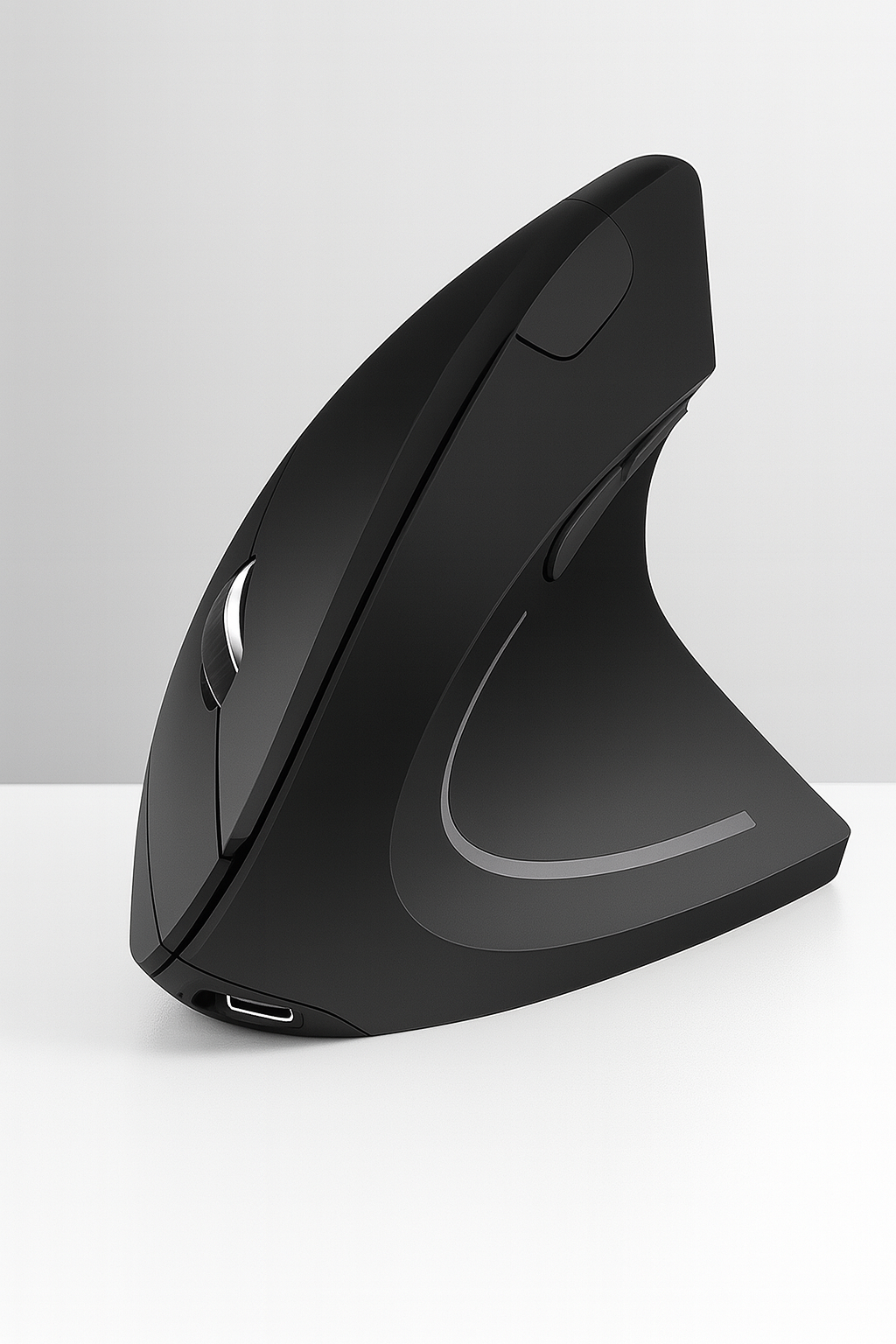 Souris Gamer Ergonomique Sans Fil – Bluetooth 5.2, Verticale, Rechargeable, Ultra Confort pour Droitier"