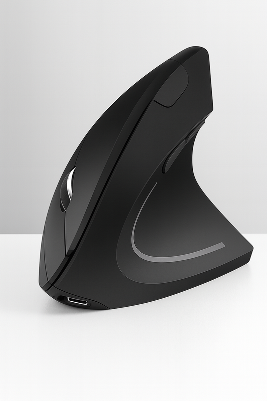 Souris Gamer Ergonomique Sans Fil – Bluetooth 5.2, Verticale, Rechargeable, Ultra Confort pour Droitier"